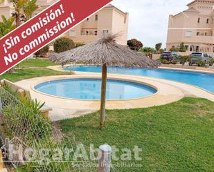 Swimming pool of Flat for sale in Vera  with Air Conditioner, Heating and Private garden