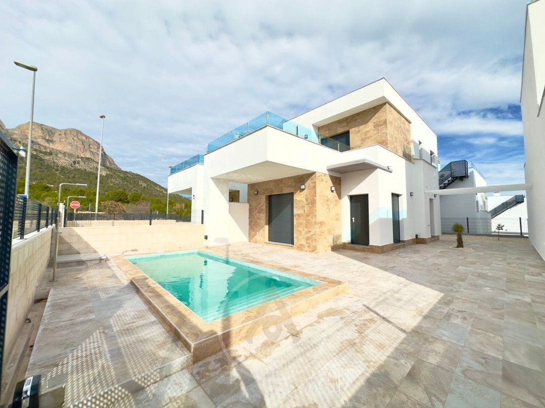 Exterior view of House or chalet for sale in Polop  with Air Conditioner, Heating and Terrace