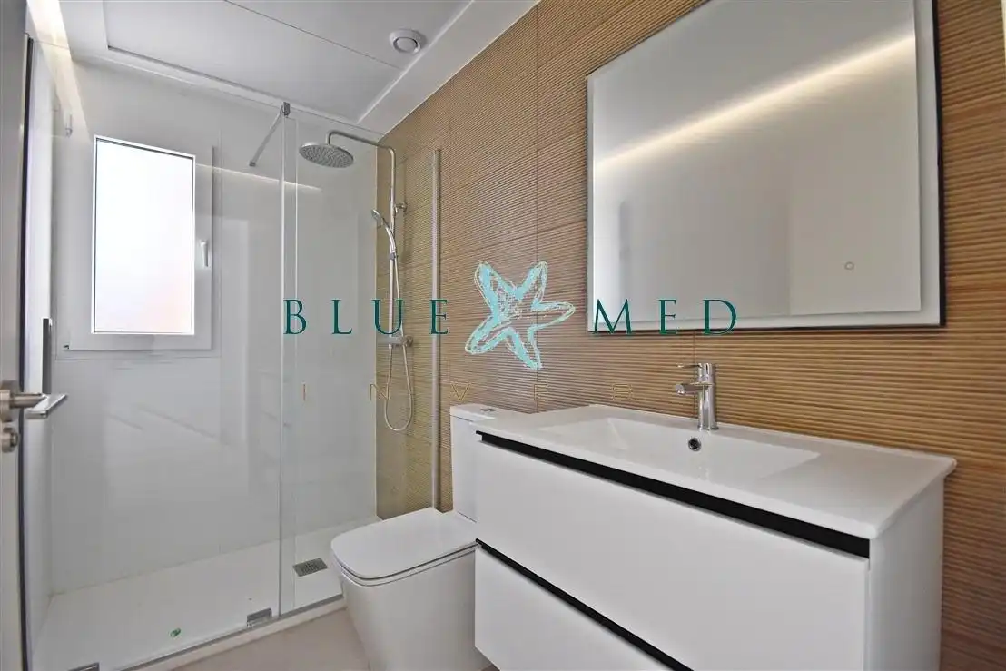Baño de Casa o chalet en venta en Mazarrón con Calefacción, Jardín privado y Terraza