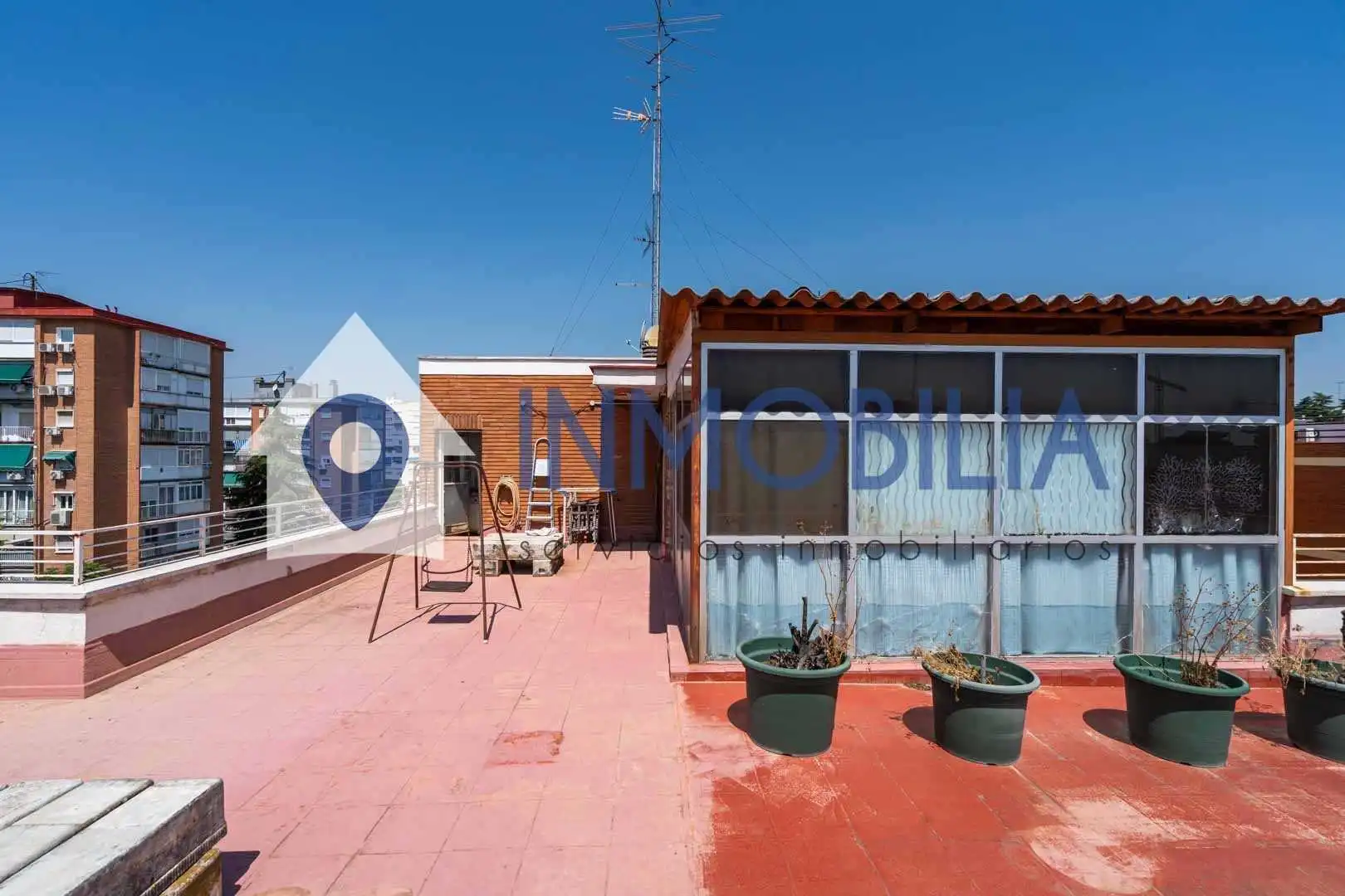 Terraza de Ático en venta en Madrid con Calefacción y Terraza