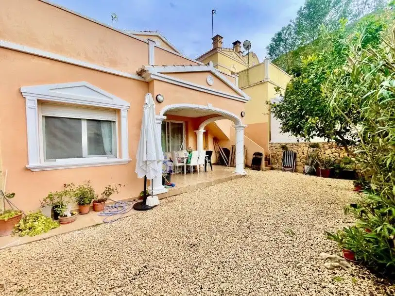 Exterior view of Houses for sale in Calpe / Calp  with Air Conditioner, Heating and Private garden