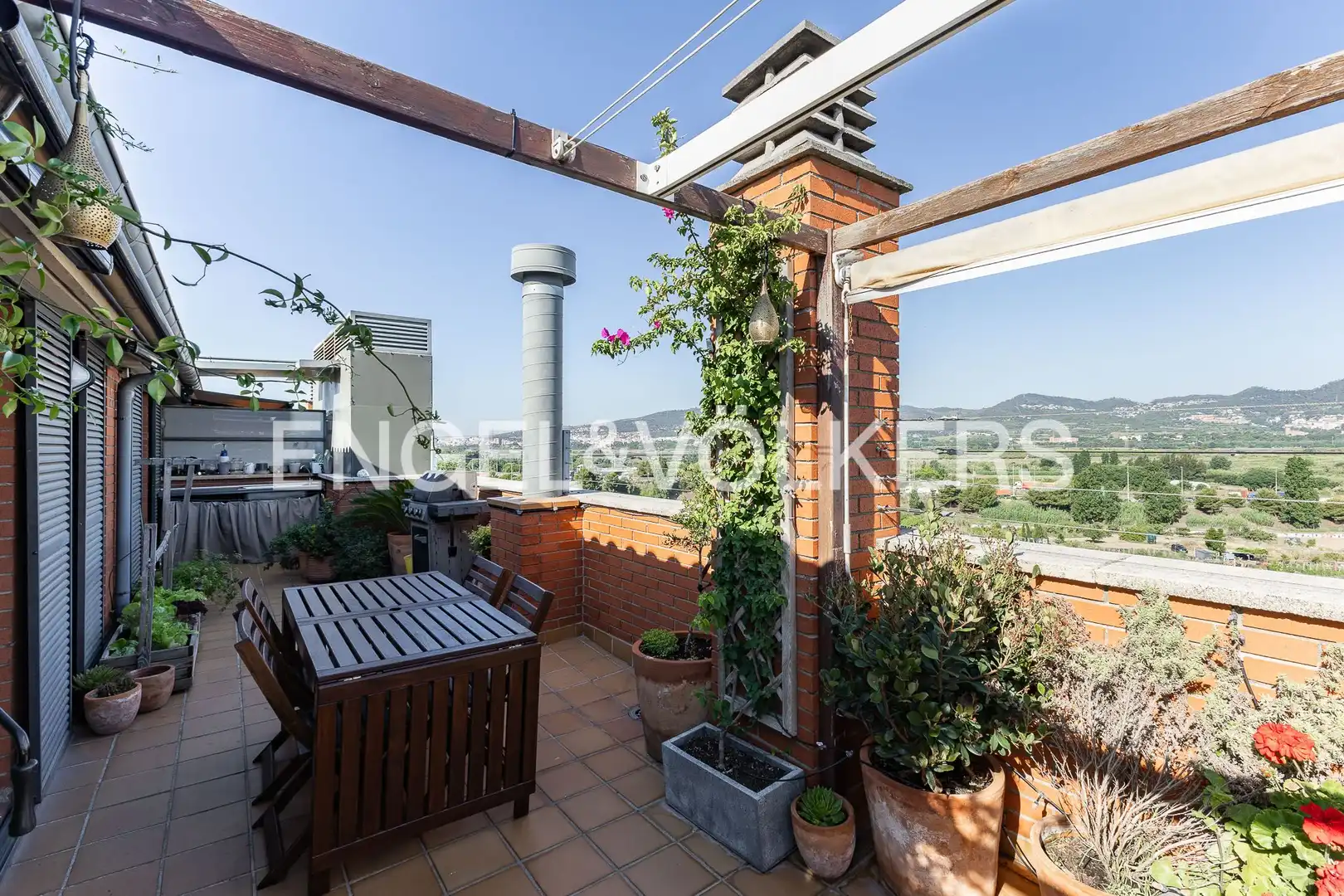 Terraza de Ático en venta en Sant Joan Despí con Aire acondicionado, Calefacción y Parquet