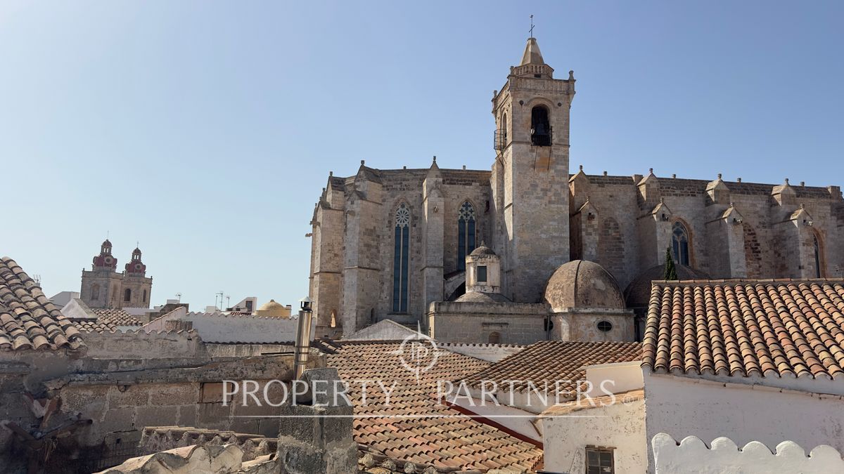 Exterior view of Single-family semi-detached for sale in Ciutadella de Menorca