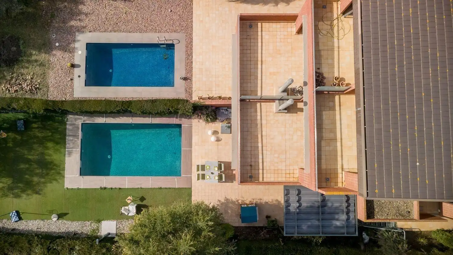 Piscina de Casa adosada en venda en Castellvell del Camp amb Calefacció
