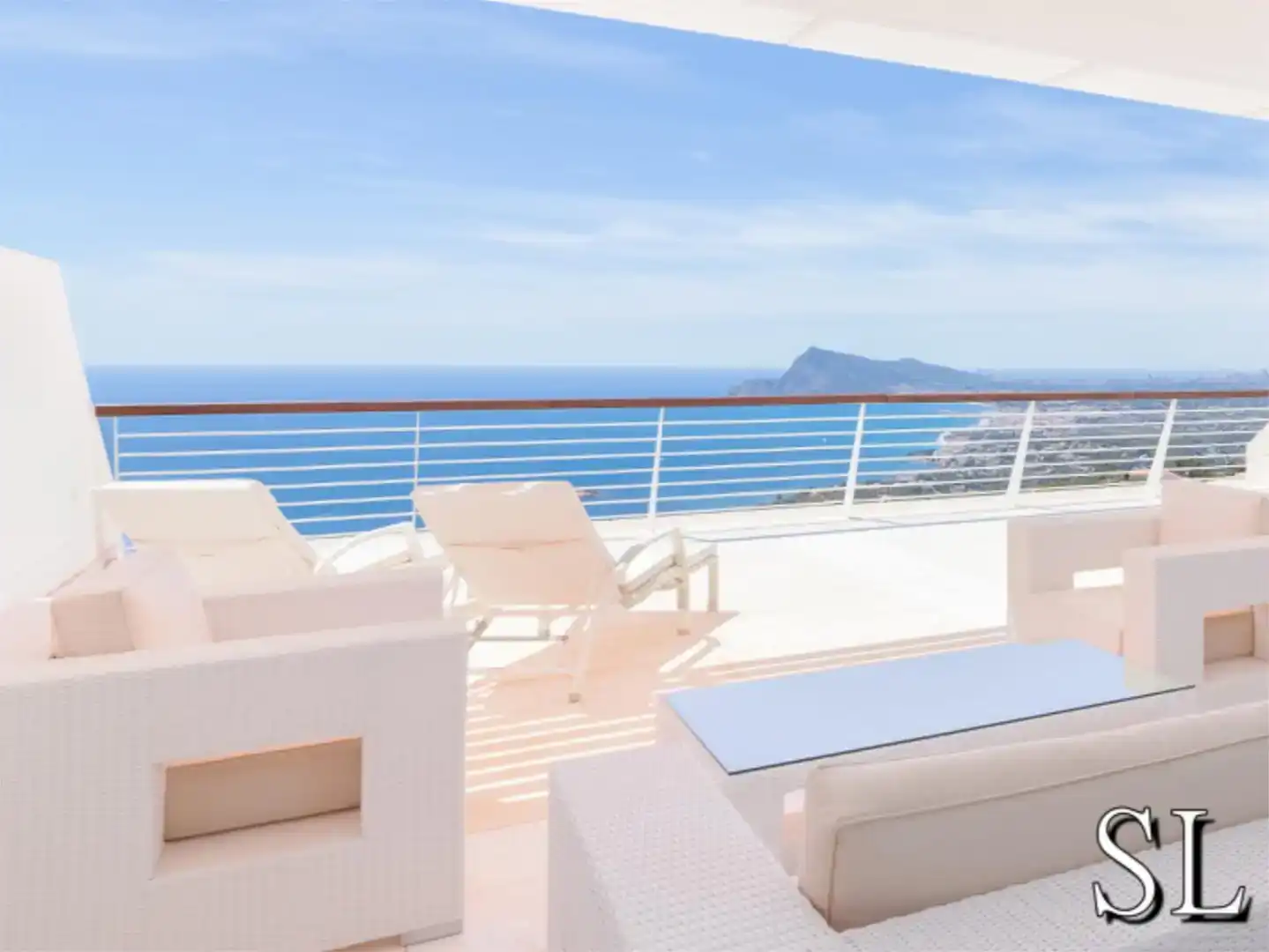 Terrace of Flat for sale in Altea  with Air Conditioner and Swimming Pool