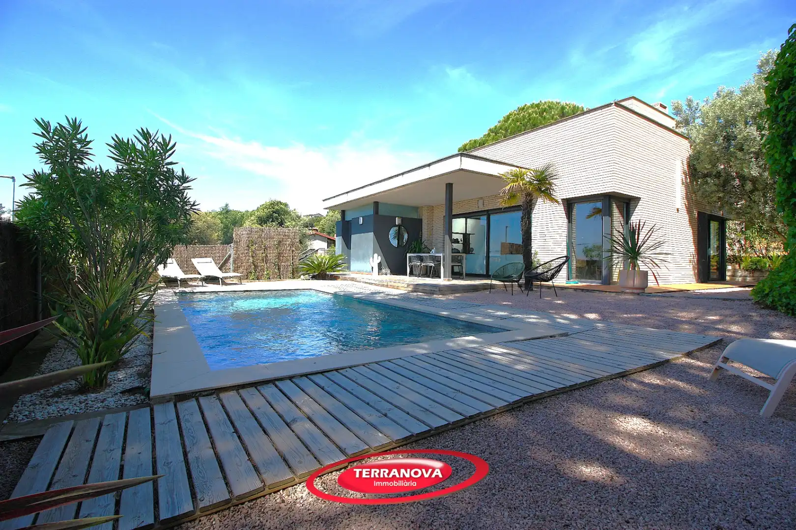 Terrassa de Casa o xalet en venda en L'Ametlla del Vallès amb Aire condicionat, Calefacció i Jardí privat