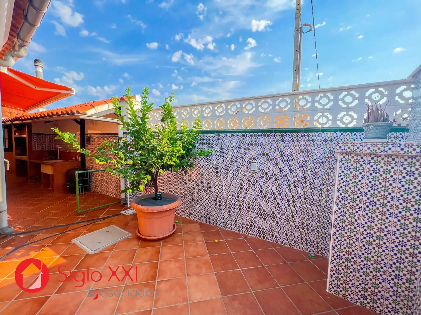 Terraza de Casa o chalet en venta en Vila-real con Aire acondicionado, Calefacción y Jardín privado
