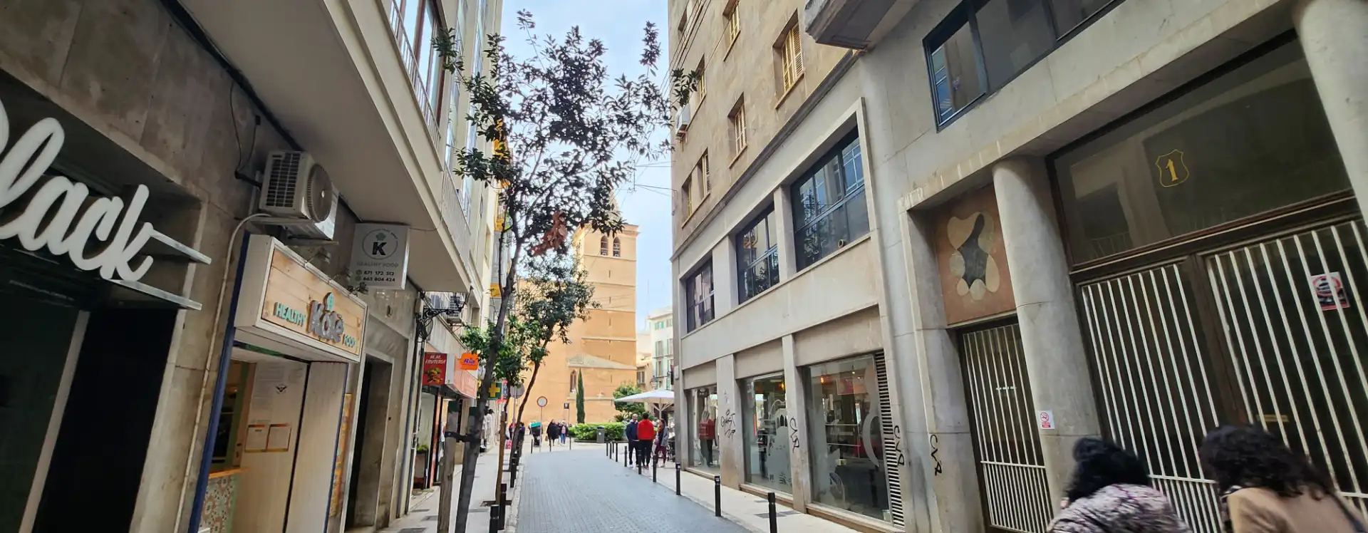 Vista exterior de Oficina de lloguer en  Palma de Mallorca amb Aire condicionat, Calefacció i Terrassa