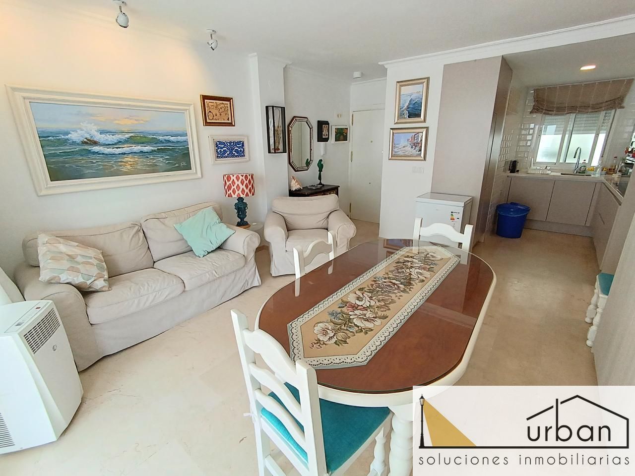 Living room of Flat for sale in Chipiona  with Terrace and Swimming Pool