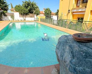 Swimming pool of House or chalet for sale in Alcalá de Guadaira  with Air Conditioner, Terrace and Storage room