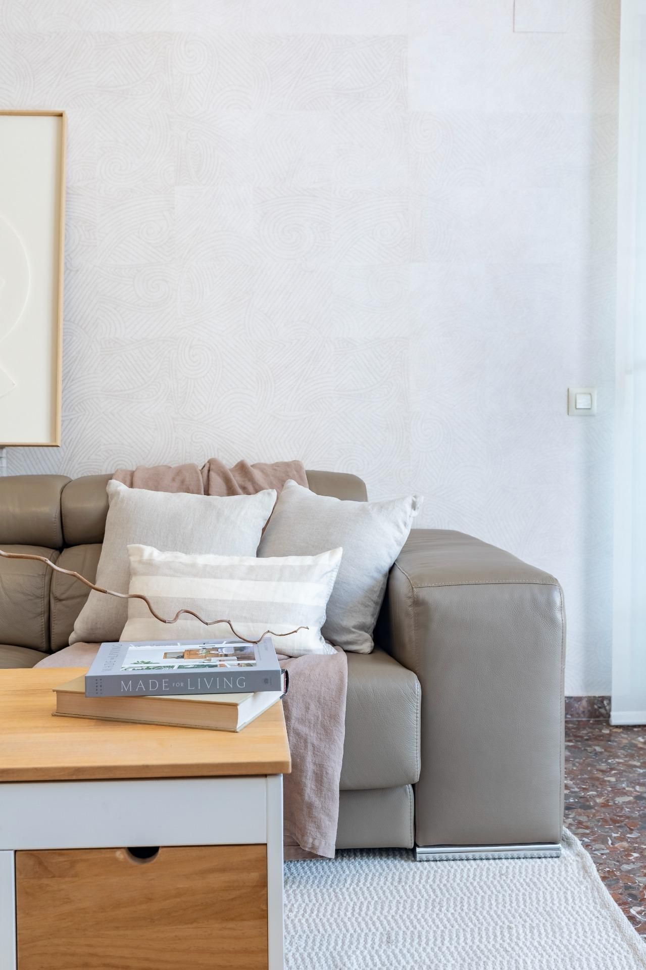 Living room of Flat for sale in  Valencia Capital  with Air Conditioner, Heating and Private garden