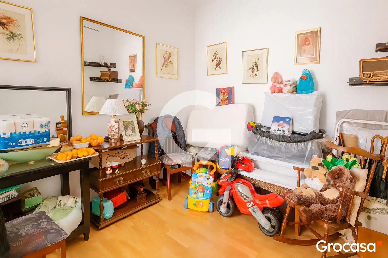 Schlafzimmer von Maisonette zum Verkauf in Vilanova i la Geltrú mit Klimaanlage, Heizung und Terrasse