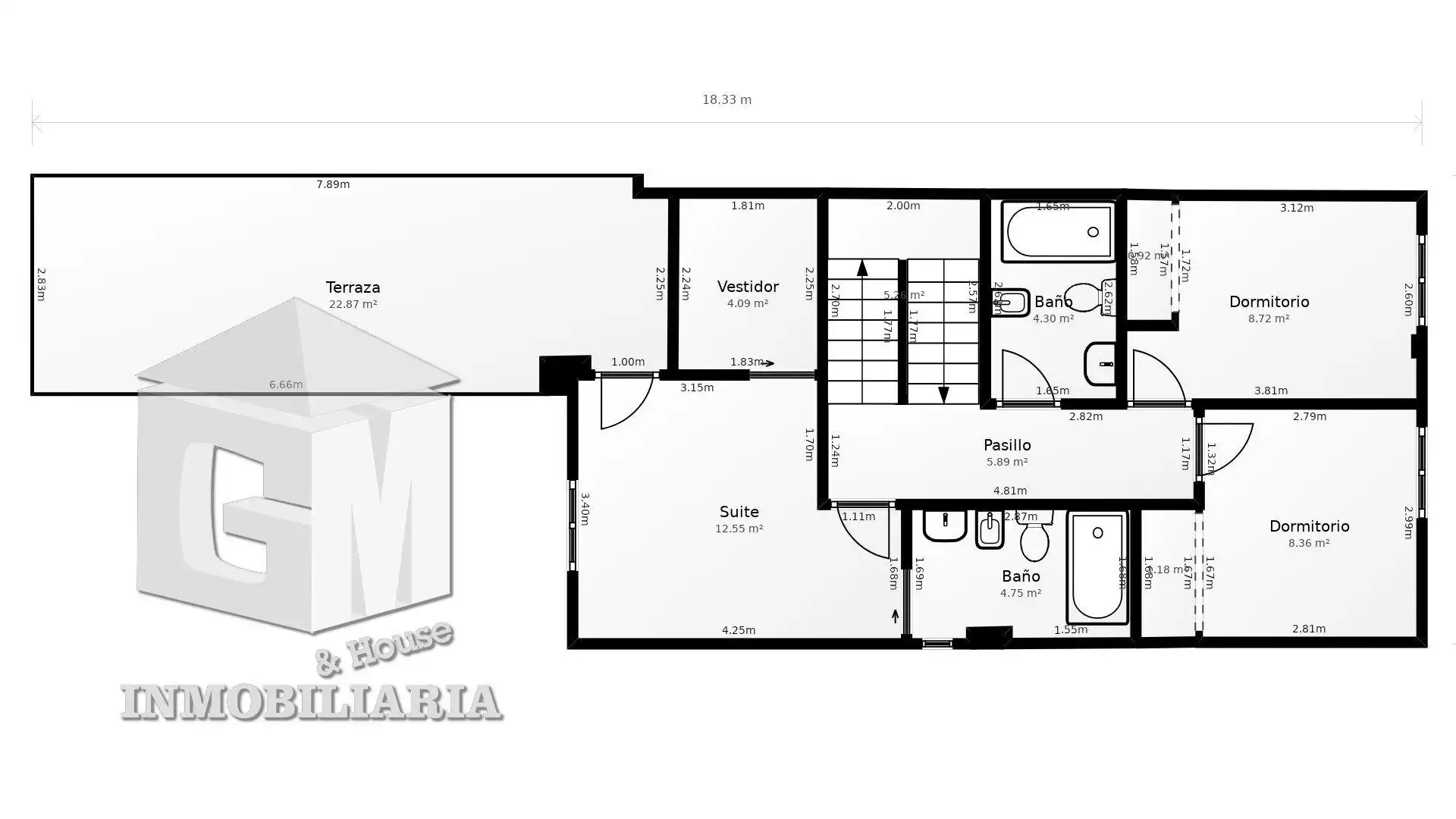 Einfamilien-Reihenhaus zum Verkauf in Arroyomolinos (Madrid) mit Klimaanlage, Heizung und Privatgarten