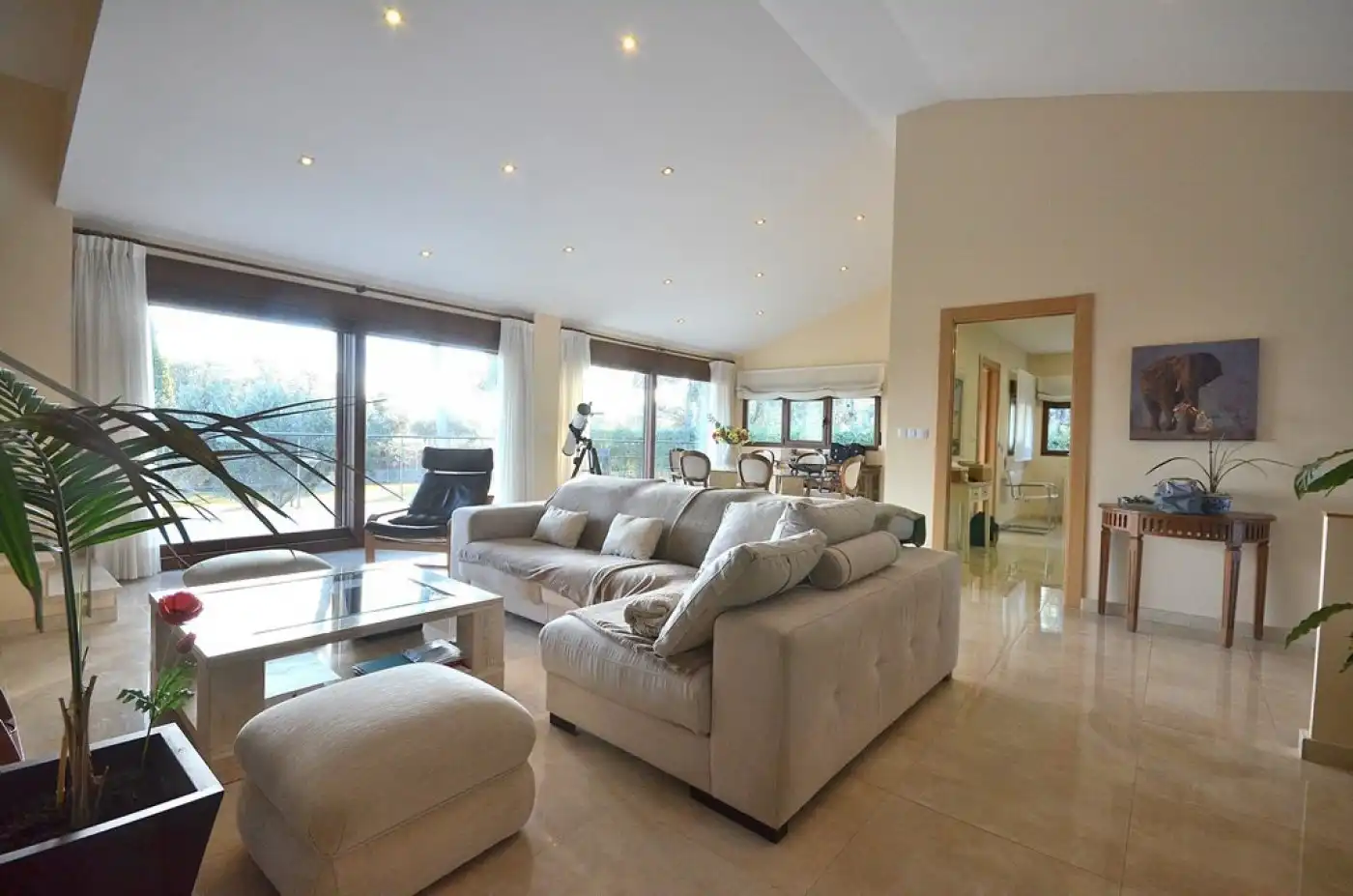 Sala de estar de Casa o chalet de alquiler en Albacete con Calefacción, Jardín privado y Trastero
