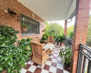 Balcony of House or chalet for sale in El Tiemblo   with Private garden, Terrace and Furnished