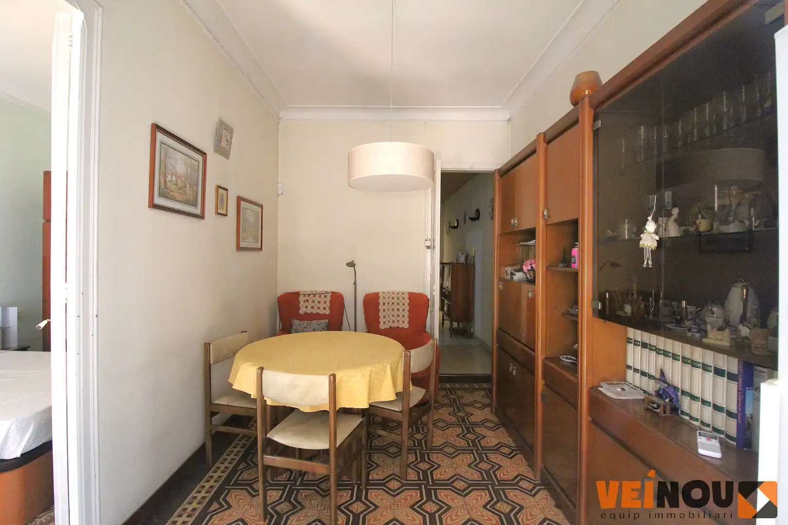 Comedor de Piso en venta en Barcelona con Balcón