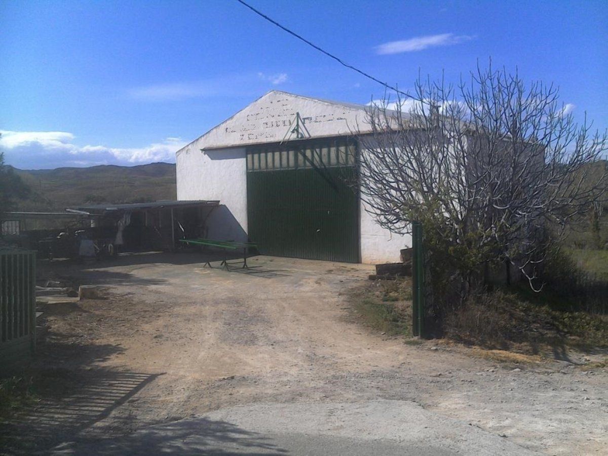 Vista exterior de Nau industrial en venda en Torrellas