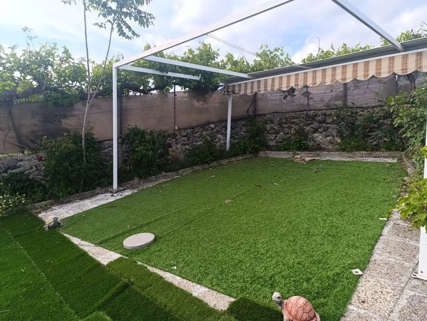 Terraza de Casa o chalet en venta en El Molar (Madrid) con Aire acondicionado, Calefacción y Jardín privado