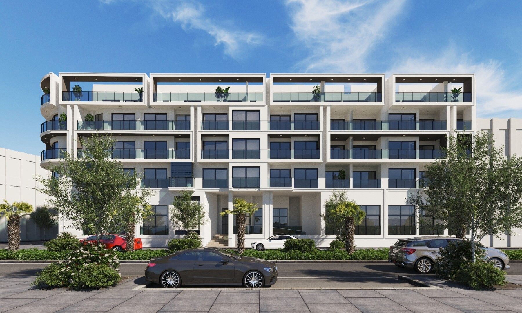 Vista exterior de Apartament en venda en Alicante / Alacant amb Aire condicionat i Piscina comunitària