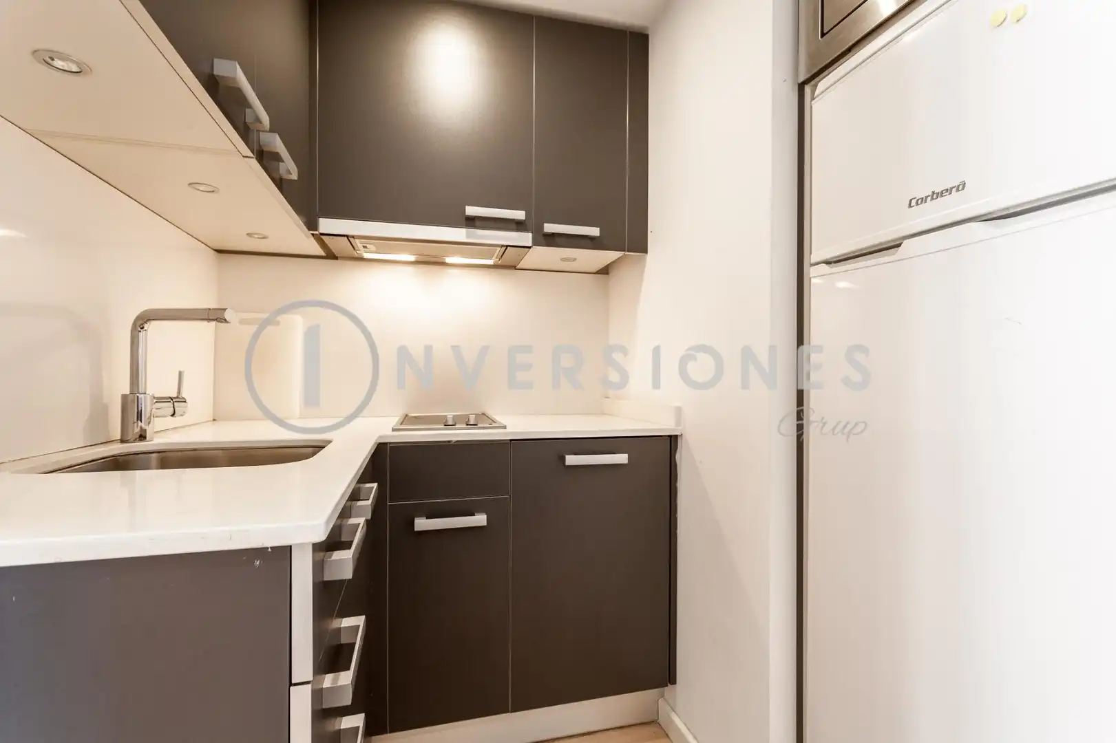 Küche von Wohnung zum Verkauf in  Palma de Mallorca mit Klimaanlage, Möbliert und Balkon