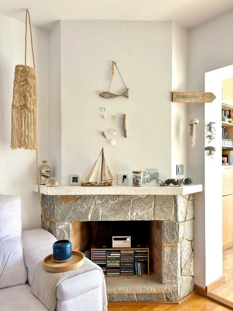 Living room of Flat for sale in Castelldefels  with Private garden, Terrace and Storage room