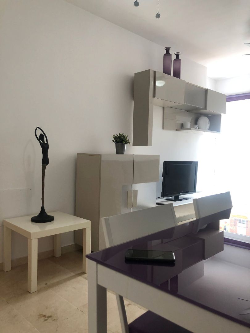 Living room of Apartment for sale in Málaga Capital  with Air Conditioner, Terrace and Storage room