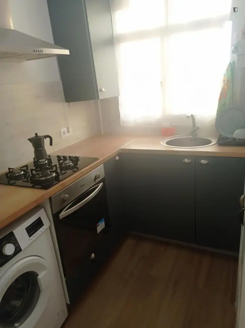 Kitchen of Apartments for rent in Barcelona  with Furnished, Oven and Washing machine