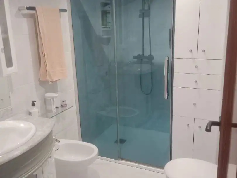 Bathroom of Flat for sale in Cambre   with Heating, Storage room and Furnished