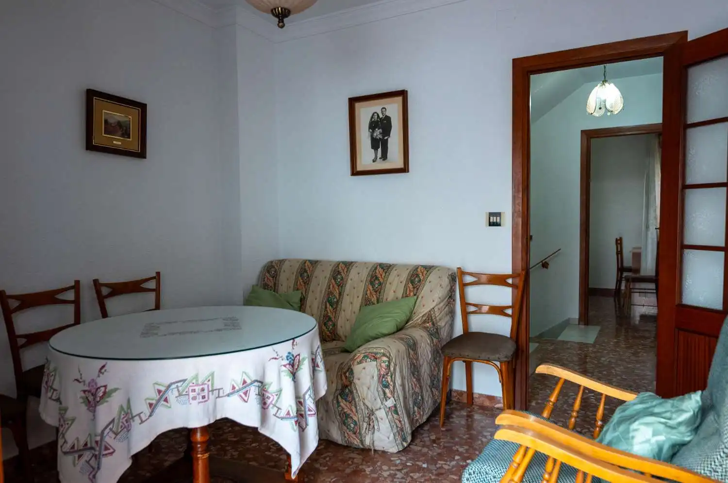 Sala de estar de Finca rústica en venta en Molvízar con Terraza y Amueblado