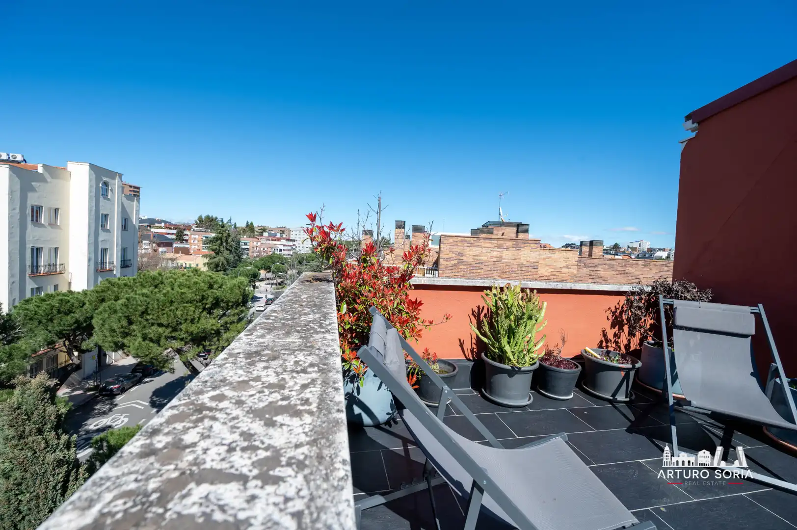 Terraza de Ático en venta en Madrid con Aire acondicionado, Terraza y Trastero