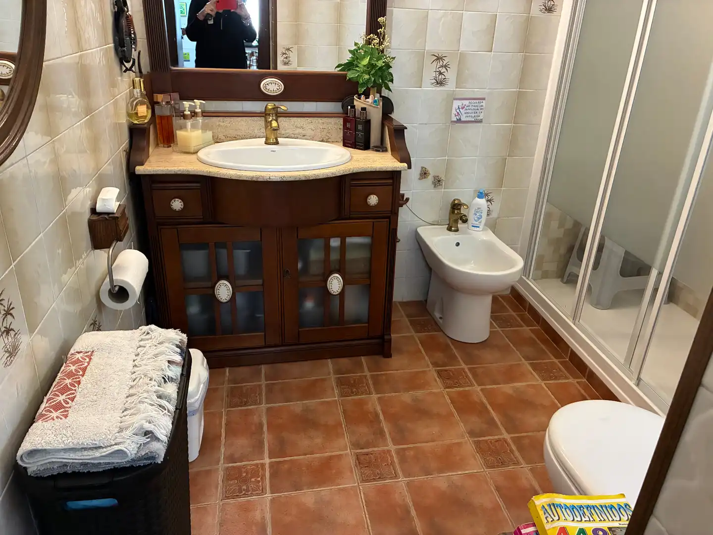 Baño de Casa o chalet en venta en Los Barrios con Aire acondicionado, Jardín privado y Terraza