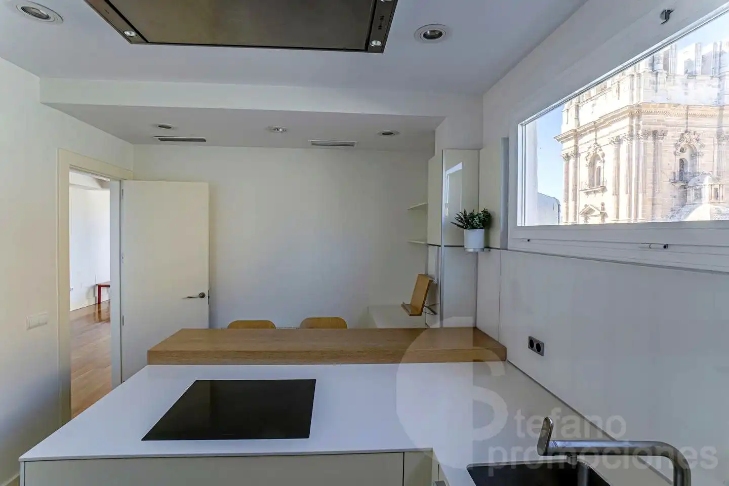Cocina de Ático de alquiler en Málaga con Aire acondicionado, Calefacción y Parquet