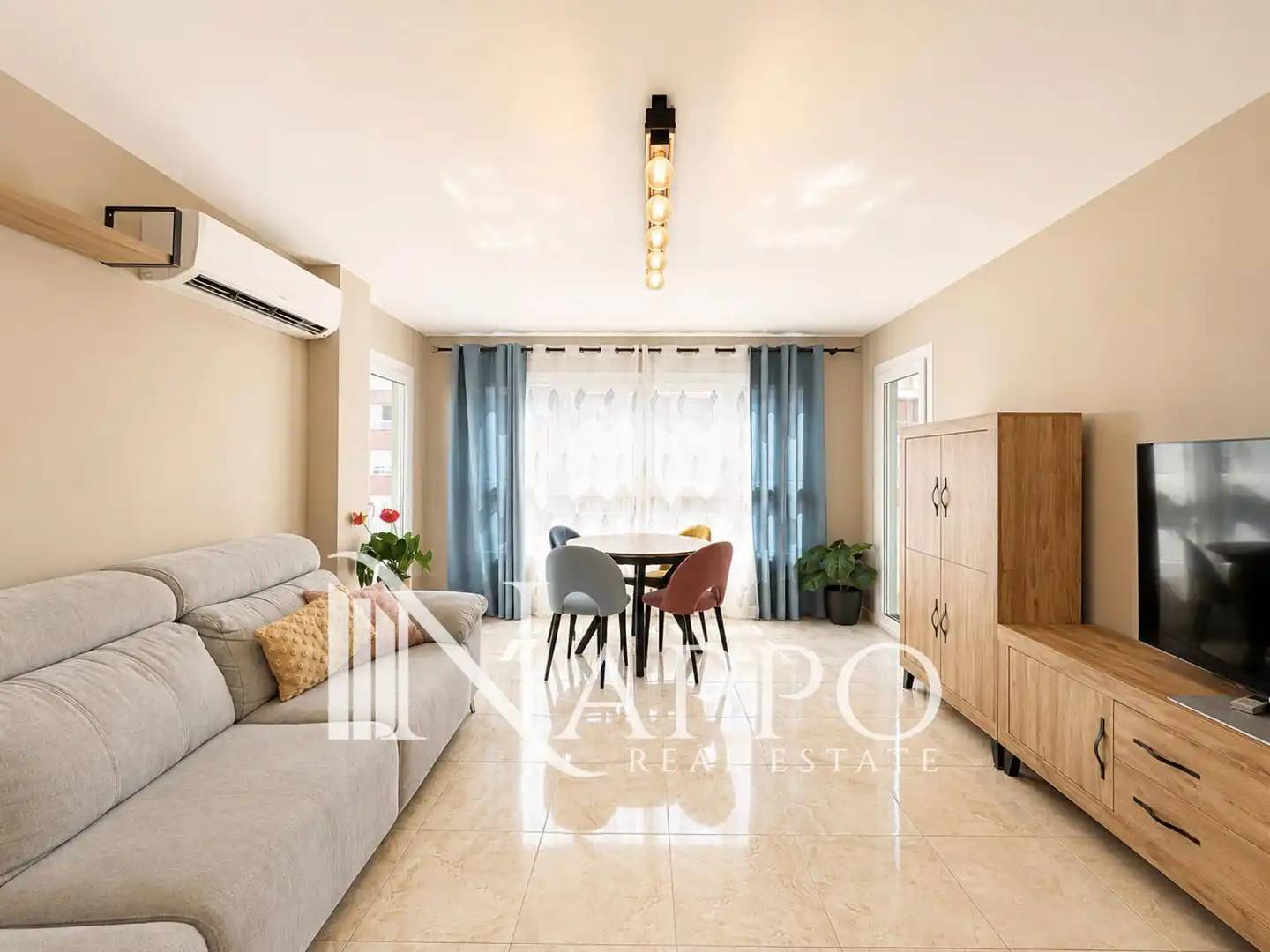 Sala de estar de Piso en venta en  Palma de Mallorca con Aire acondicionado, Calefacción y Terraza