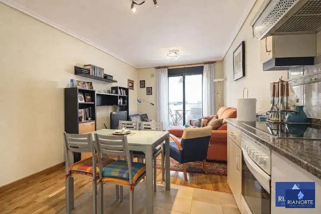 Sala d'estar de Pis en venda en Gozón amb Calefacció, Parquet i Terrassa