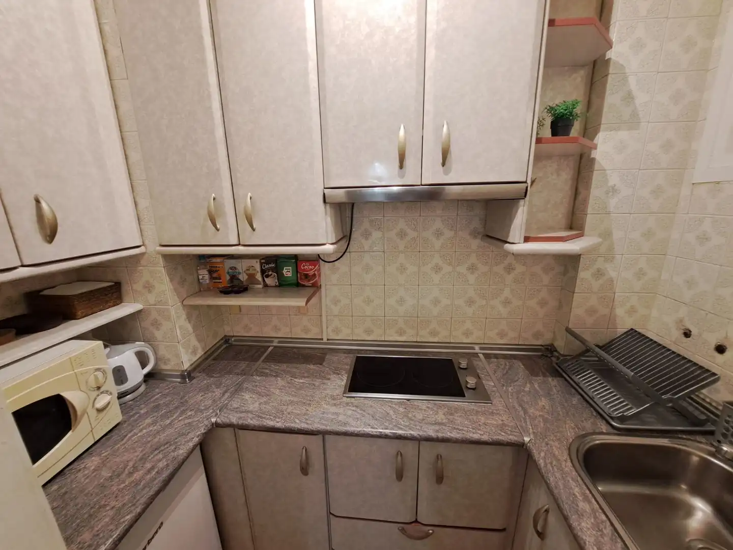 Cocina de Estudio en venta en Benalmádena con Aire acondicionado, Terraza y Amueblado