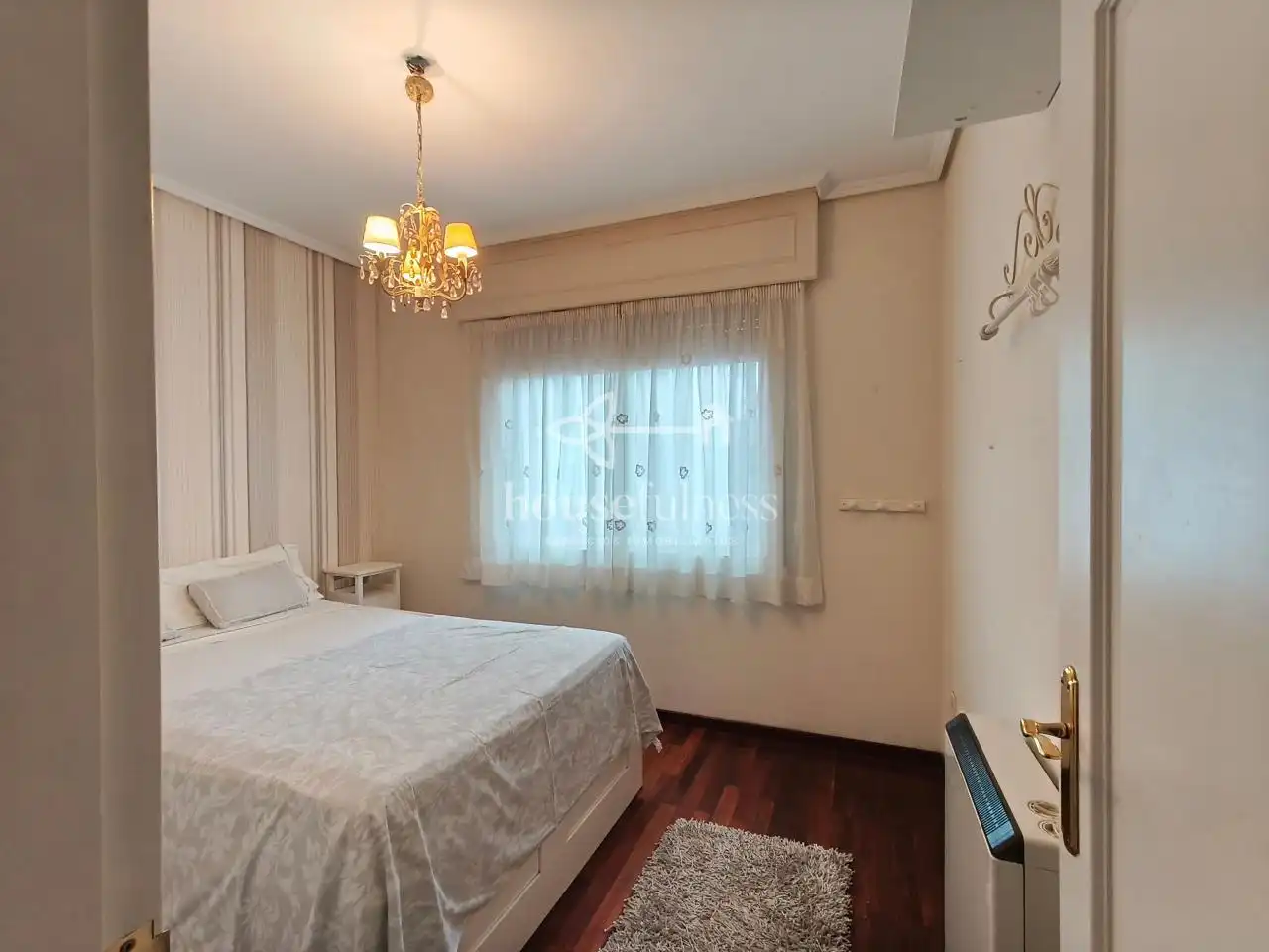 Schlafzimmer von Wohnungen zur Miete in Ferrol mit Heizung, Abstellraum und Möbliert
