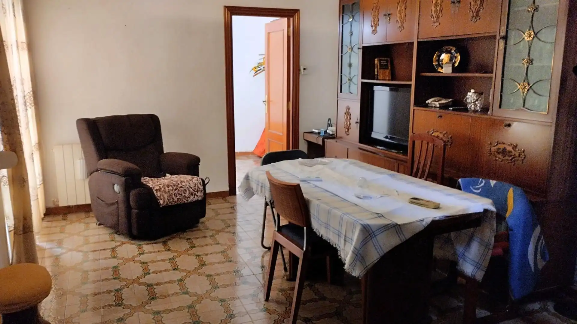 Sala de estar de Casa adosada en venta en Valencia con Aire acondicionado, Calefacción y Terraza