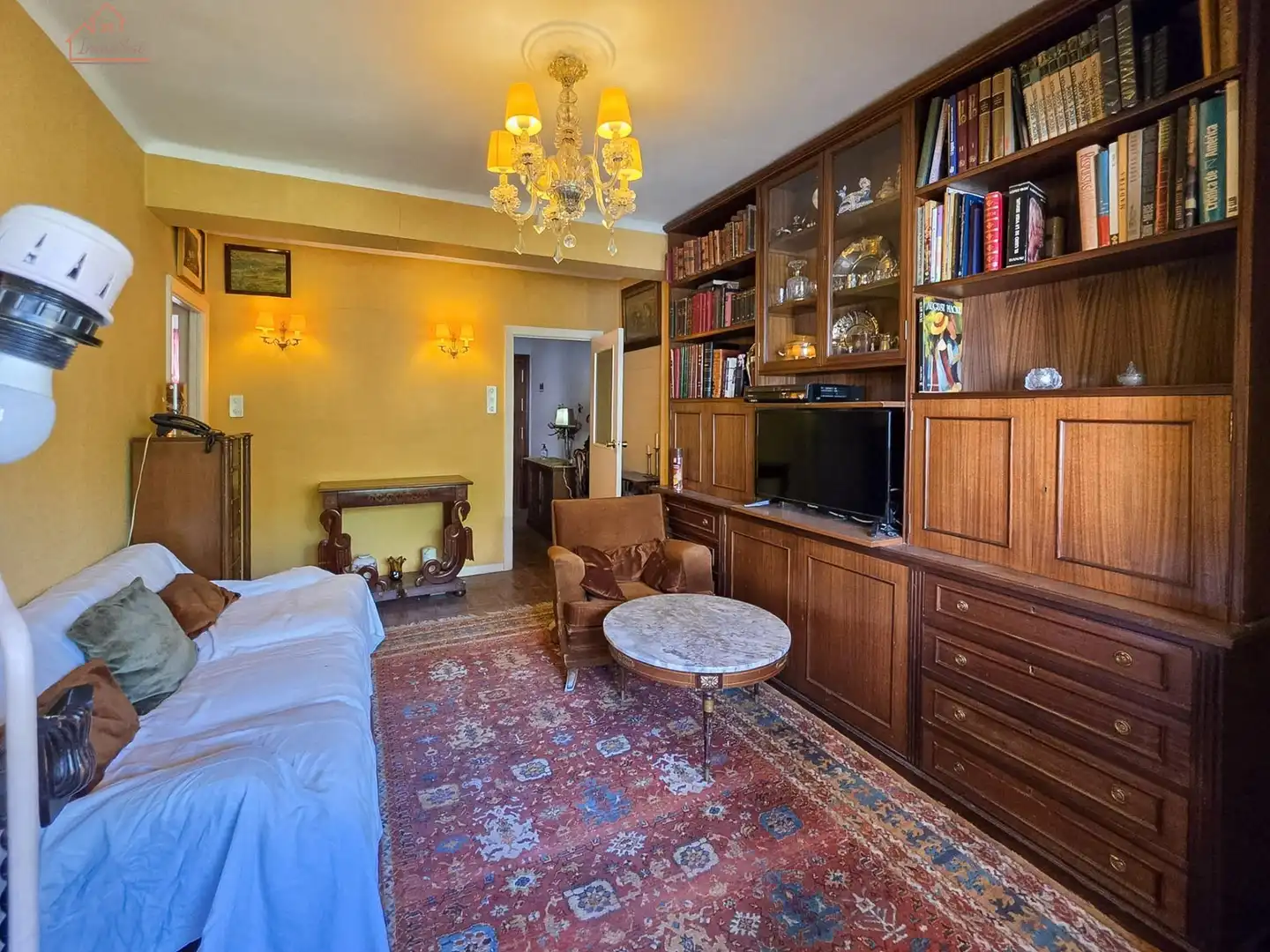 Bedroom of Flat for sale in Madrid  with Heating and Furnished