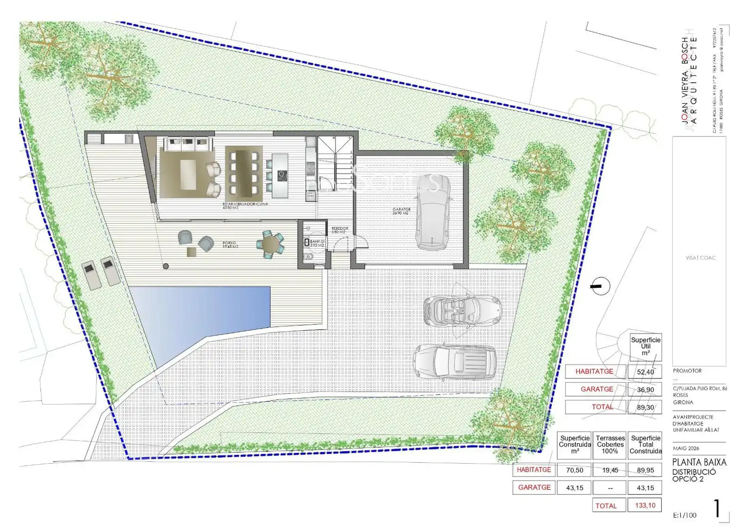 Terreno en venta en Roses