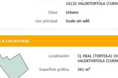 Foto 2 de Residencial en venta en Calle Real, 10, Valdetórtola, Cuenca