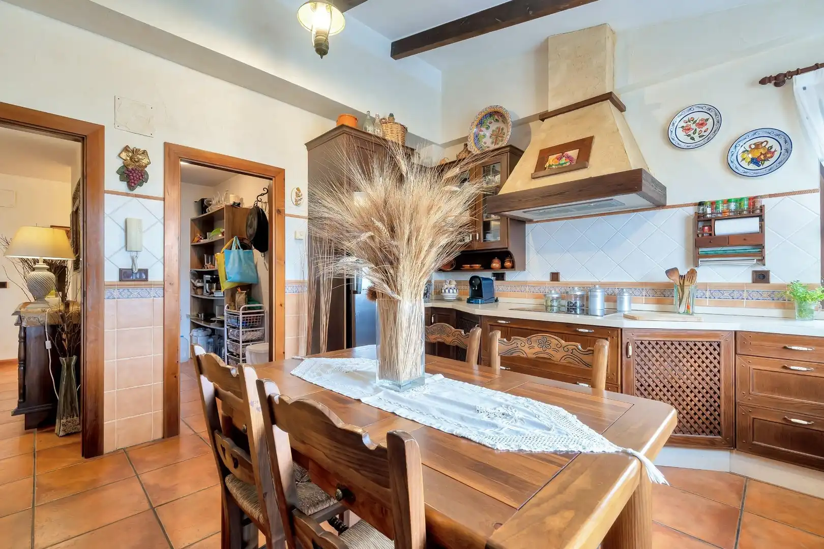 Cocina de Casa o chalet en venta en Tibi con Calefacción, Jardín privado y Terraza