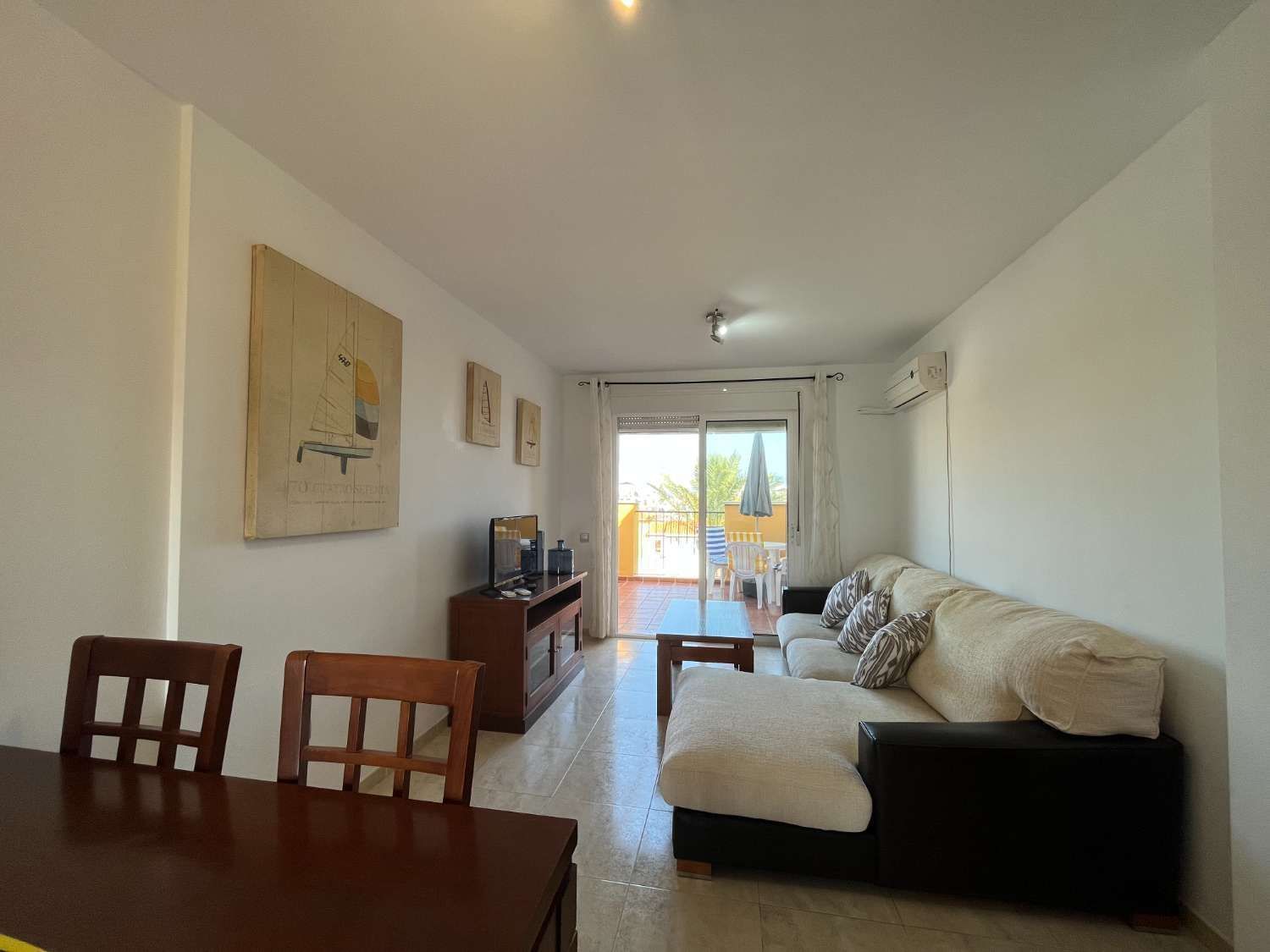 Sala de estar de Ático en venta en Vera con Aire acondicionado, Terraza y Piscina
