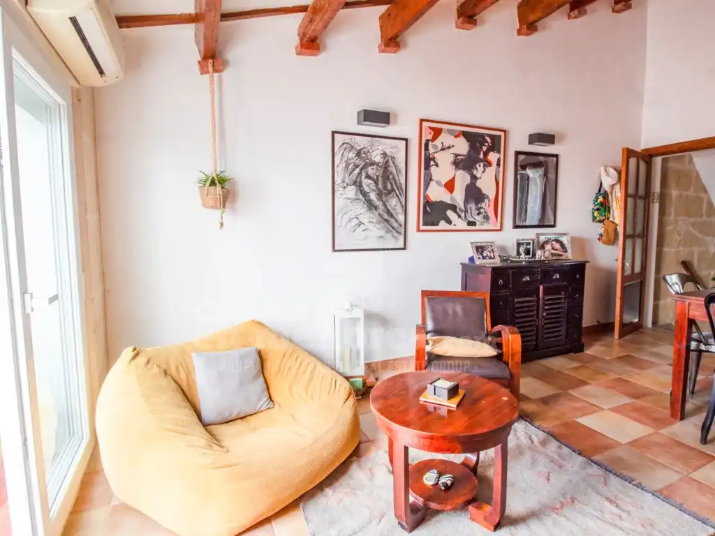 Sala d'estar de Casa o xalet en venda en Maó - Mahón amb Aire condicionat i Terrassa