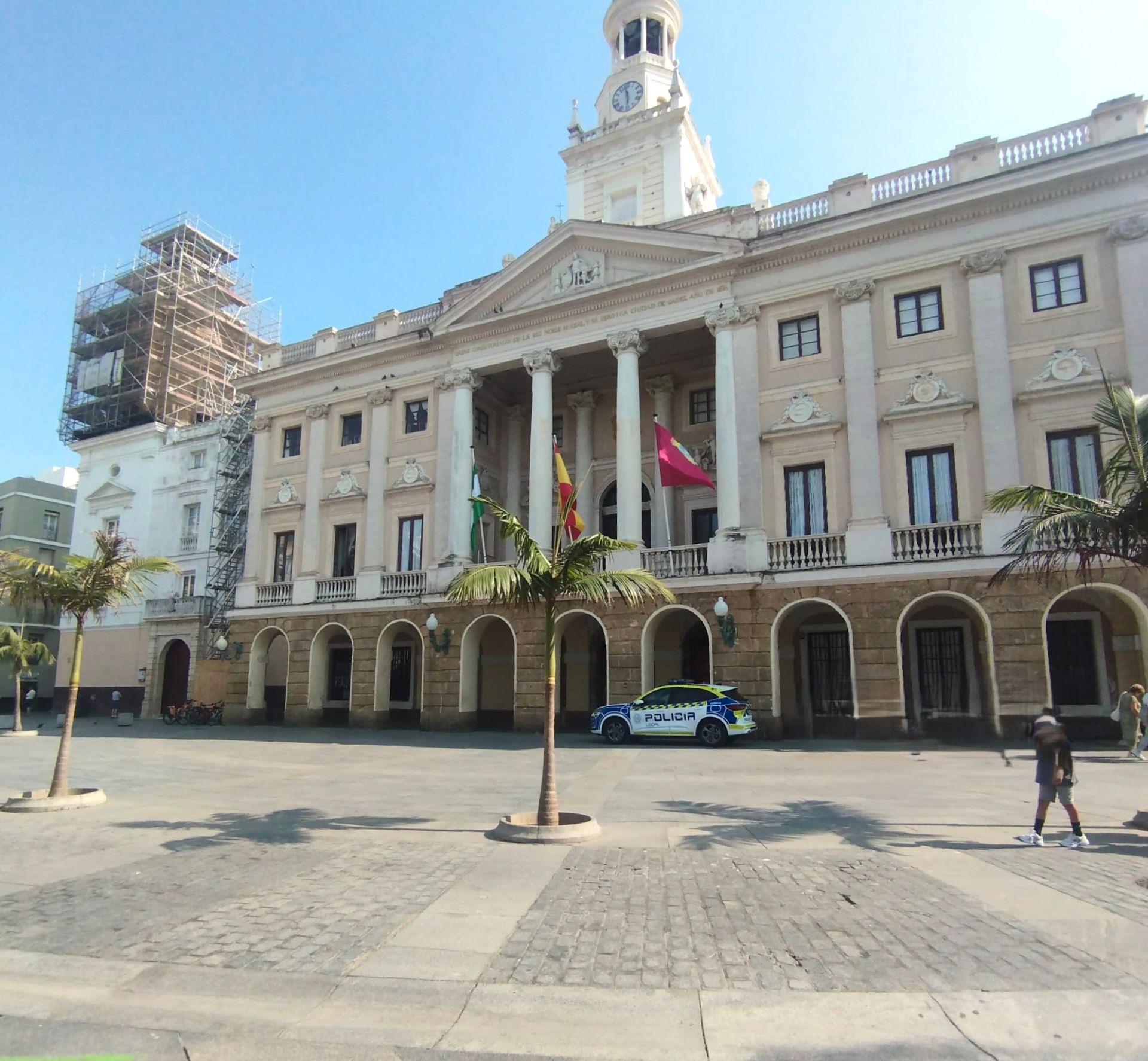 Exterior view of Flat for sale in  Cádiz Capital  with Terrace