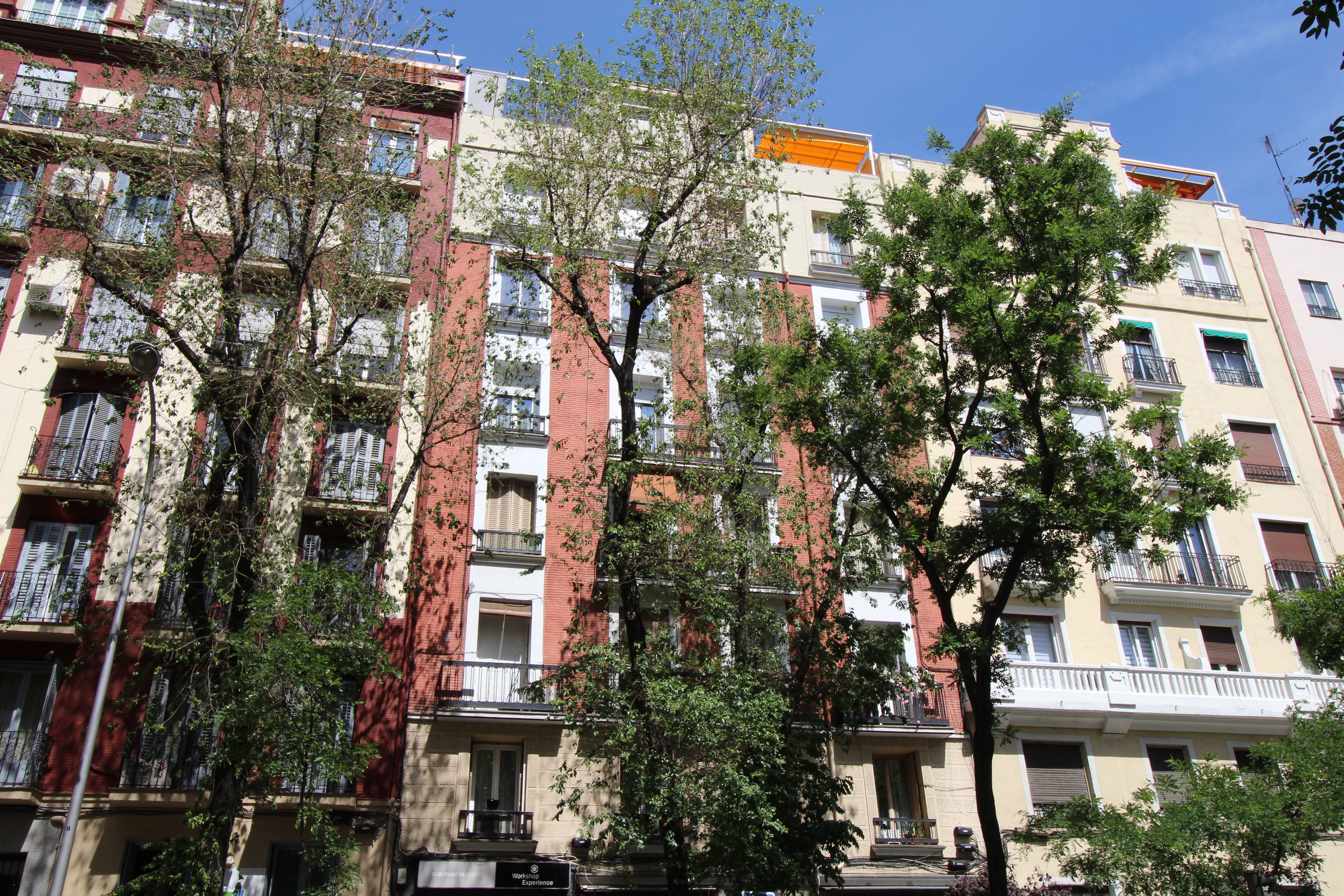Vista exterior de Pis de lloguer en  Madrid Capital amb Calefacció i Rentadora