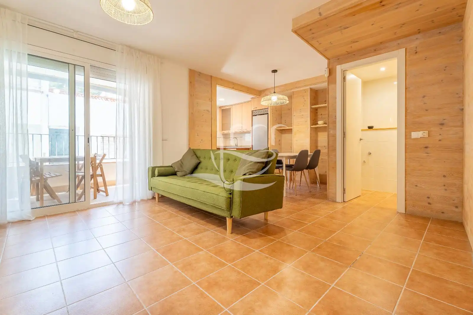 Sala d'estar de Pis en venda en Palafrugell amb Aire condicionat i Traster