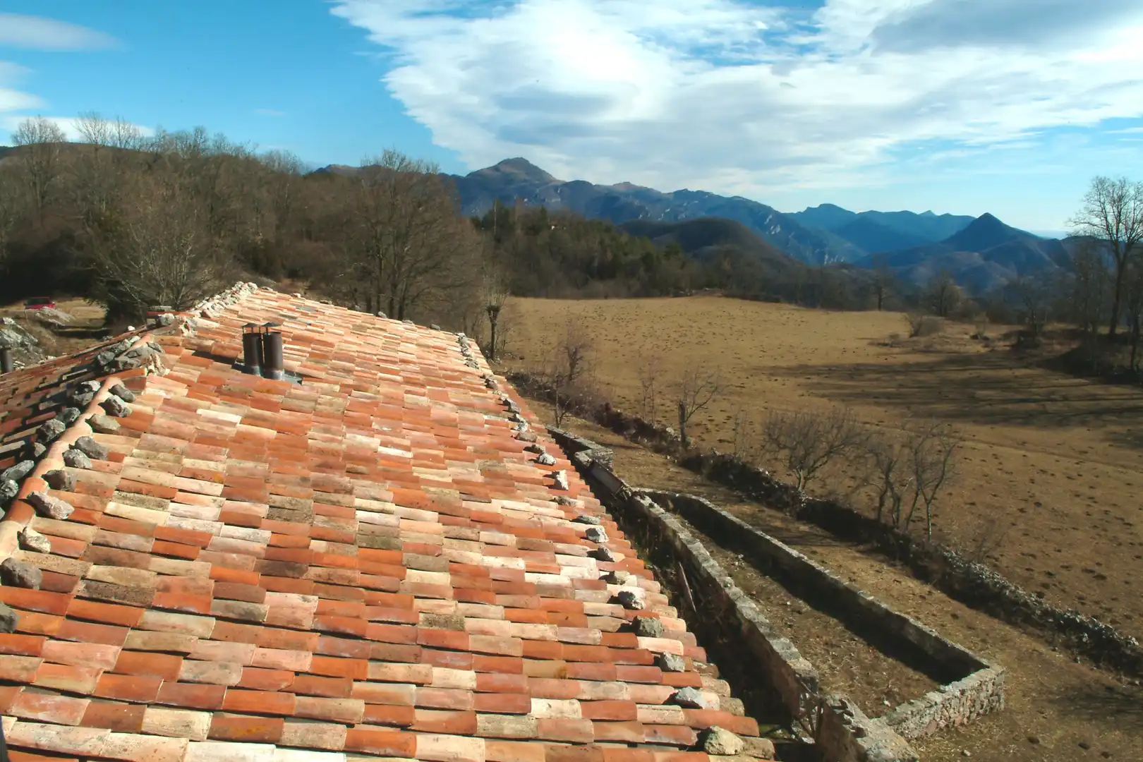 Vista exterior de Finca rústica en venta en Camprodon con Calefacción, Jardín privado y Terraza