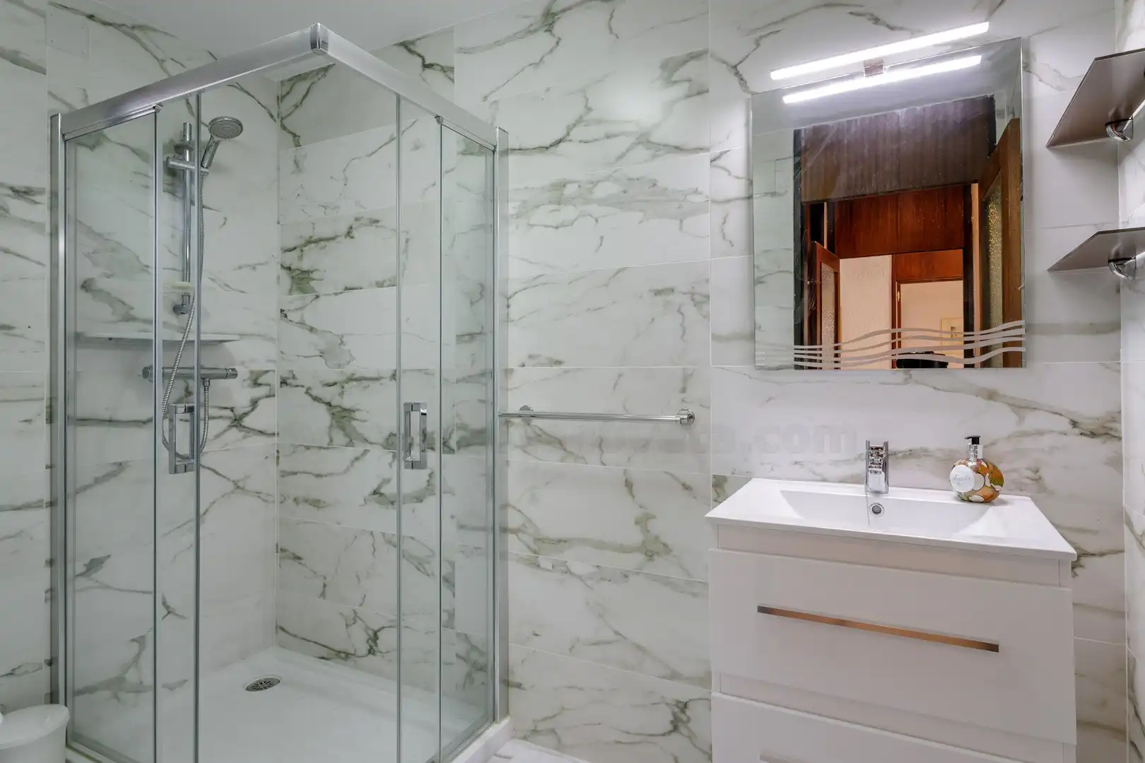Bathroom of Houses for sale in El Campello  with Air Conditioner, Private garden and Terrace