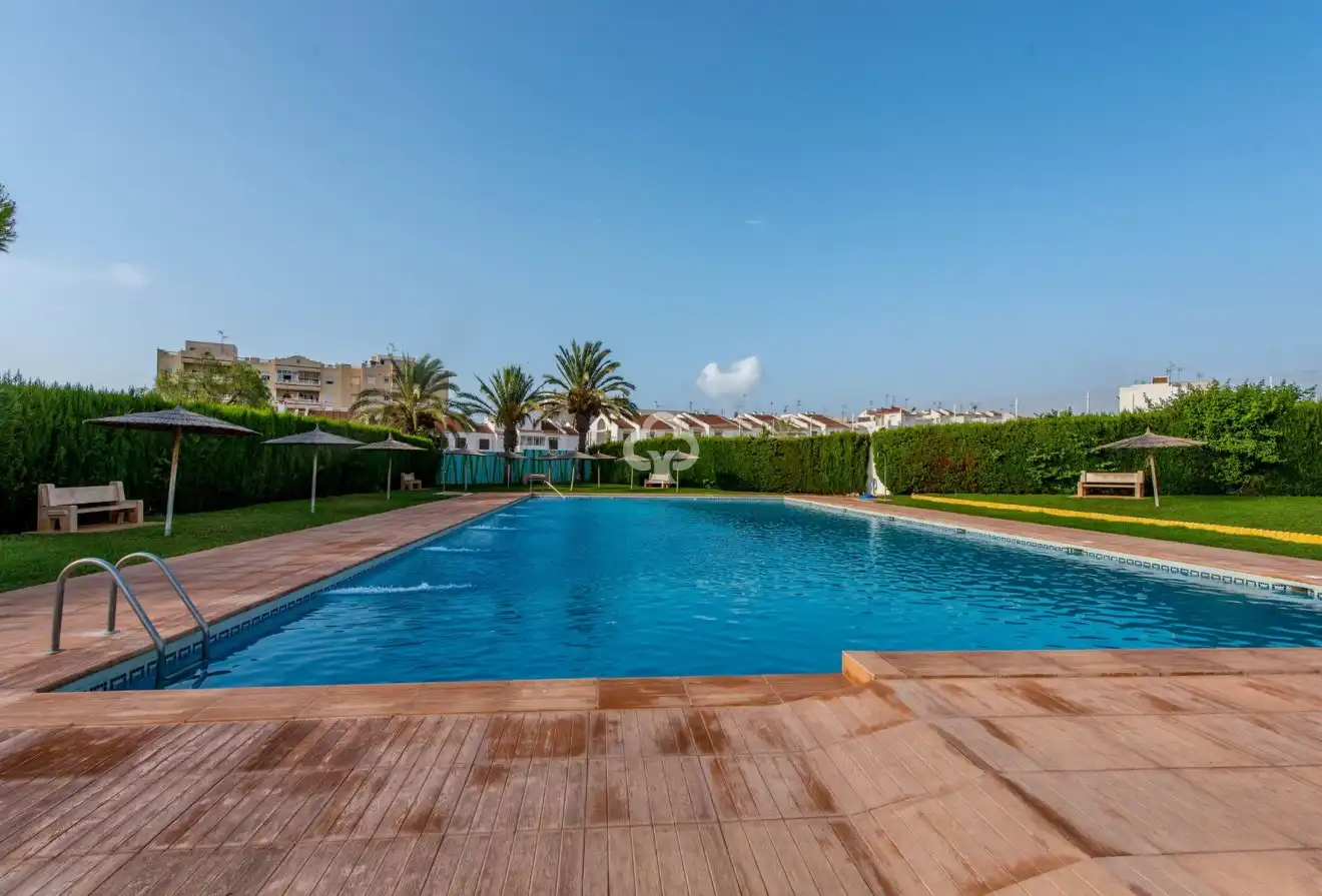 Piscina de Piso en venta en Torrevieja con Amueblado y Piscina comunitaria
