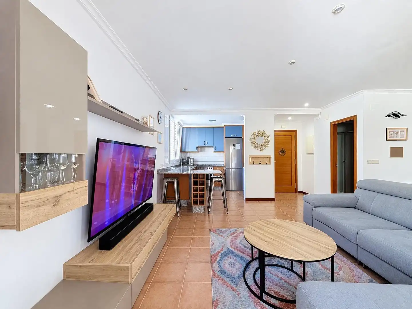 Sala de estar de Piso en venta en Palmeira